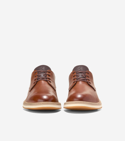 Men's Mansfield Grand Plain Toe Quick-On Oxfords in Brown | Cole Haan
