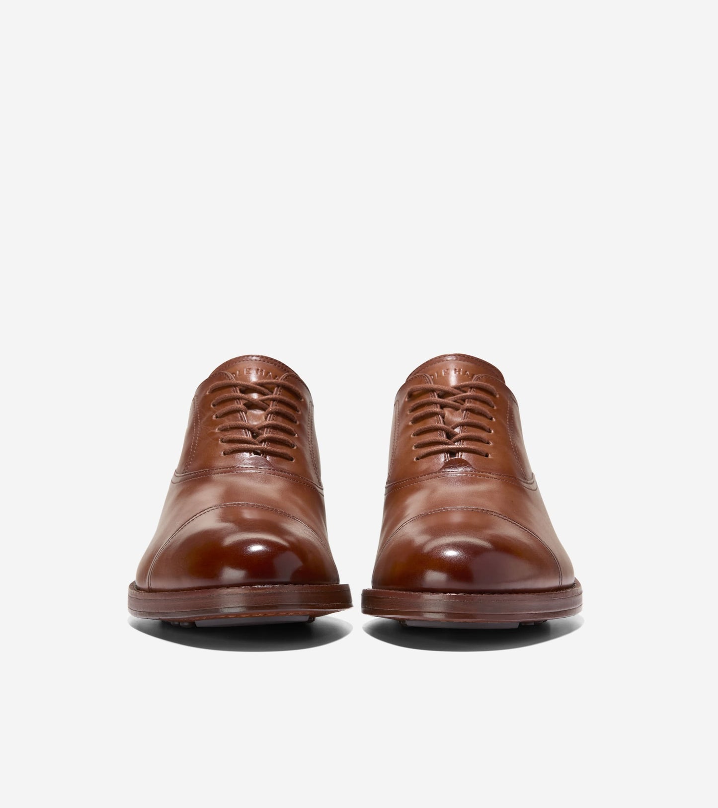 Men's Ledley Grand Cap Toe Oxfords in Brown | Cole Haan