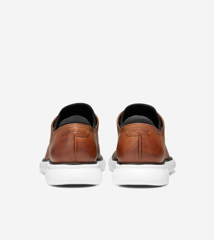 Men's 2.ZERØGRAND Laser Wingtip Oxfords in Brown | Cole Haan