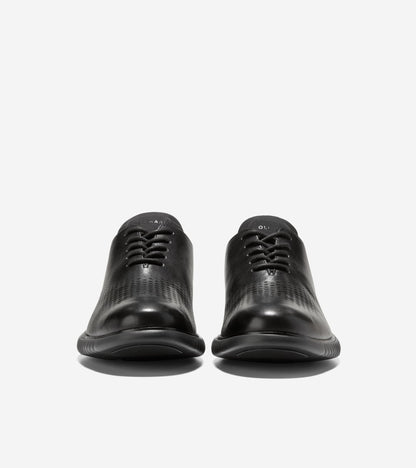 Men's 2.ZERØGRAND Laser Wingtip Oxfords in Black | Cole Haan