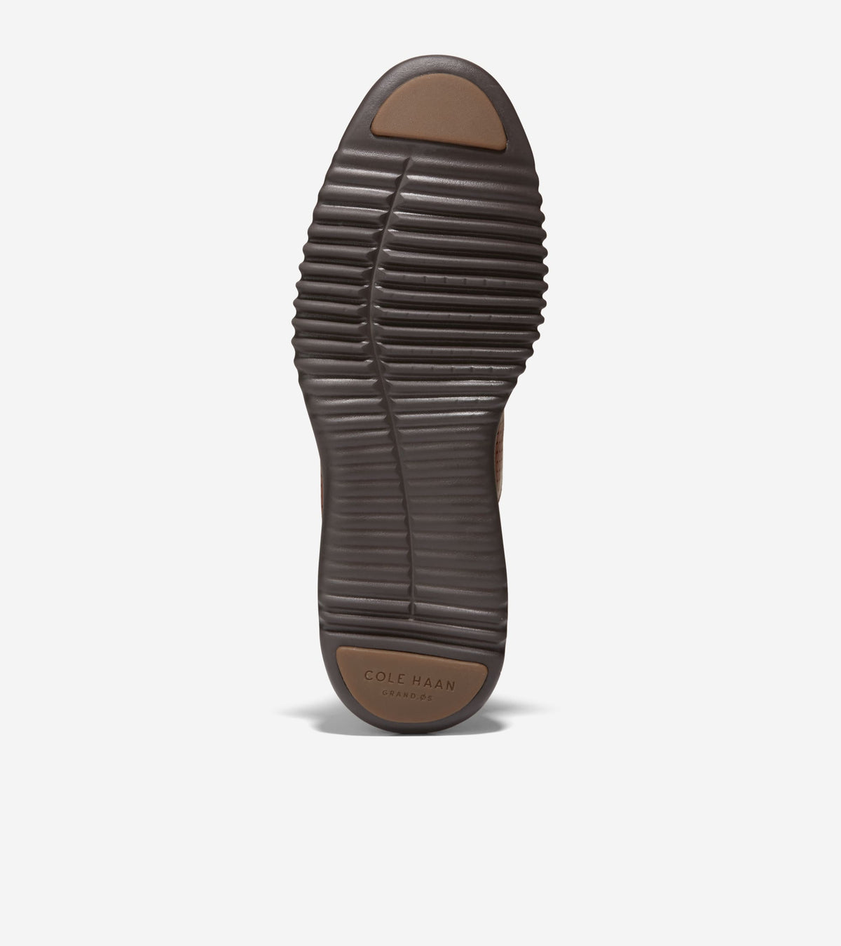 Men's 2.ZERØGRAND Laser Wingtip Oxfords in Brown | Cole Haan
