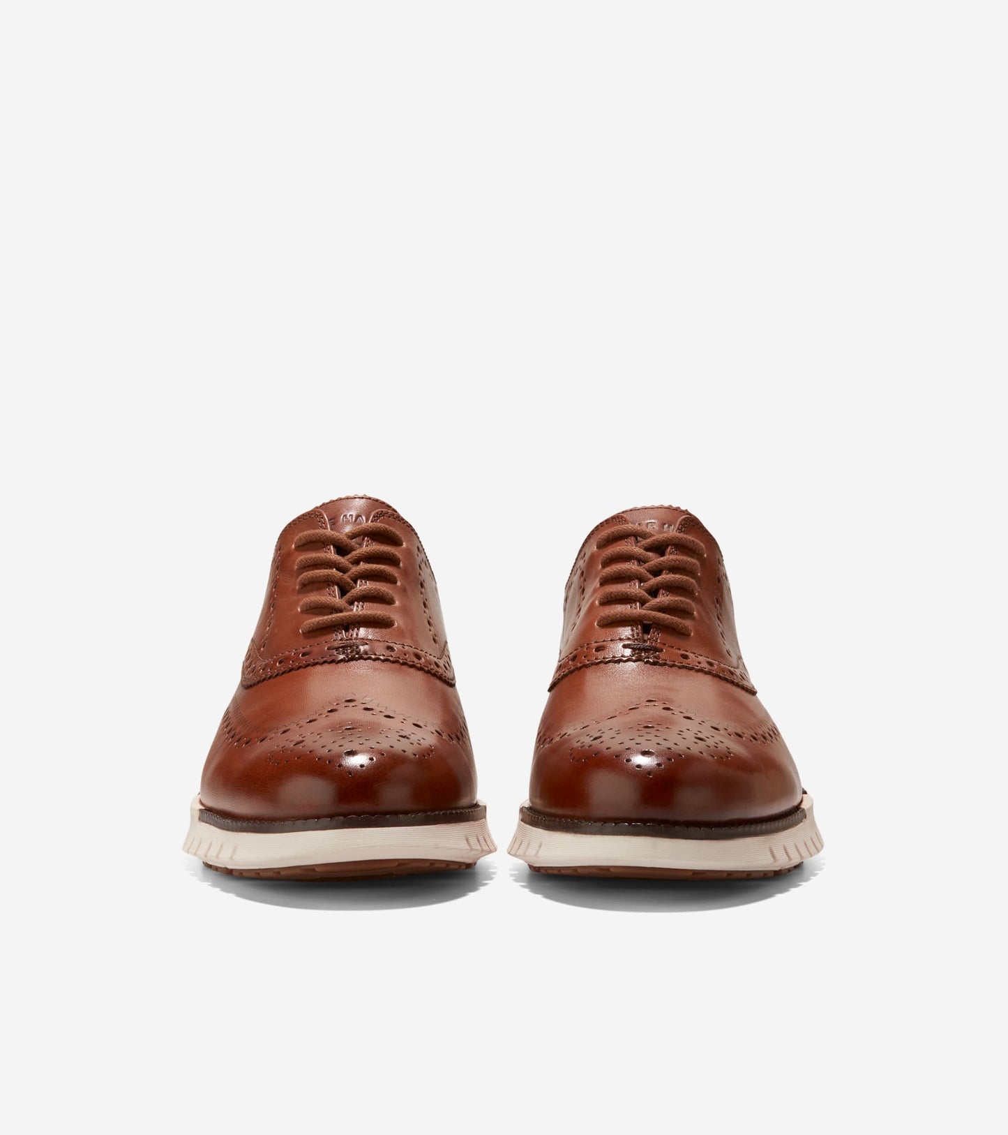 Men's ZERØGRAND Remastered Wingtip Oxfords in Brown | Cole Haan