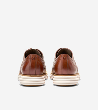 Men's ØriginalGrand Remastered Wingtip Oxfords in Brown | Cole Haan