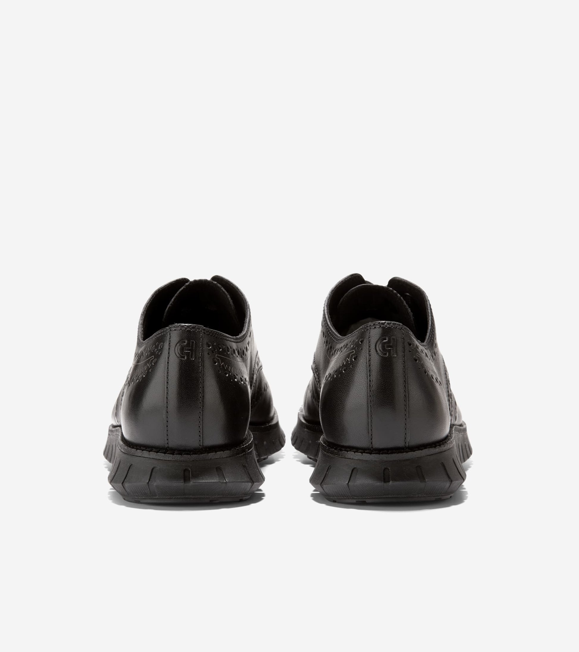 Men's ZERØGRAND Remastered Wingtip Oxfords in Black | Cole Haan