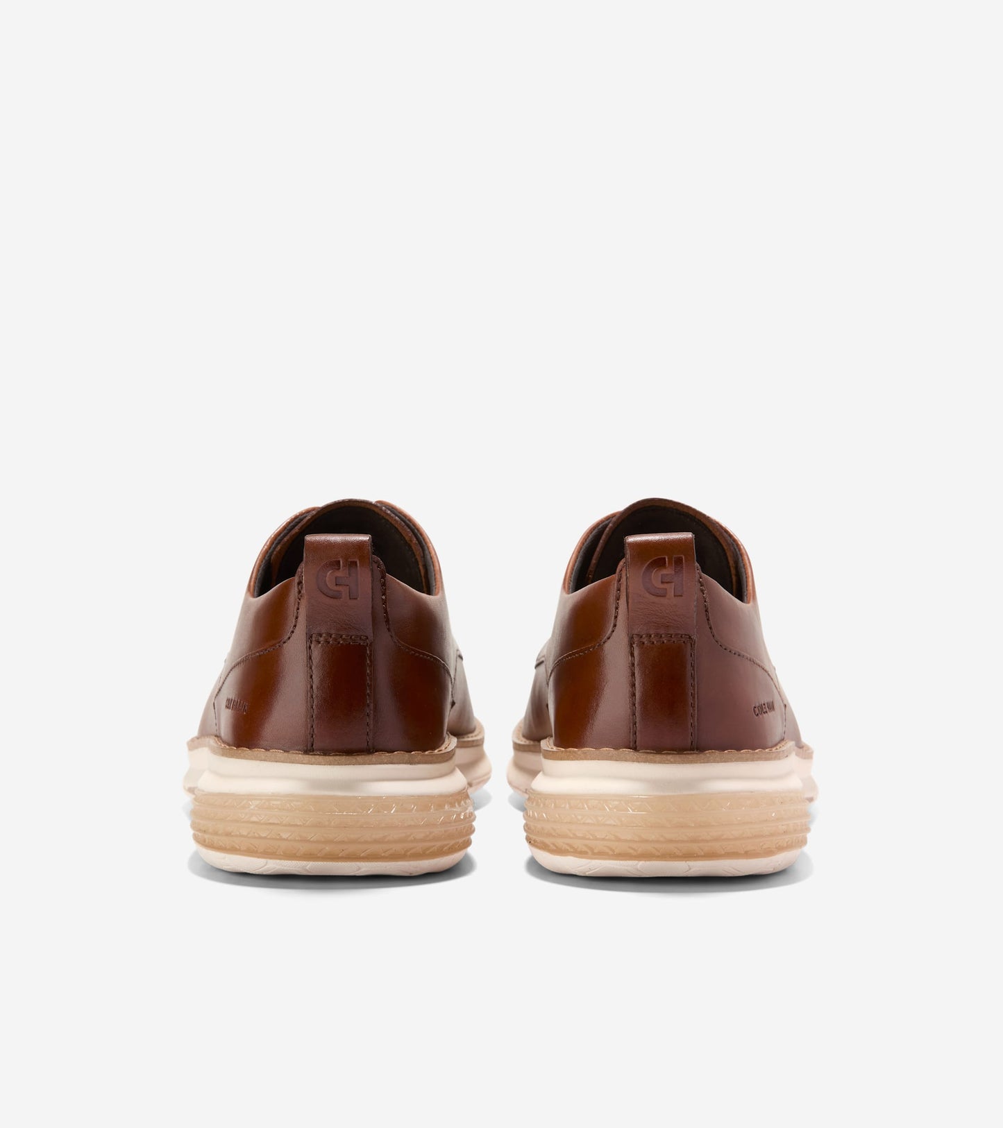 Men's ØriginalGrand Energyweave Perforated Plain Toe Oxfords in Brown | Cole Haan