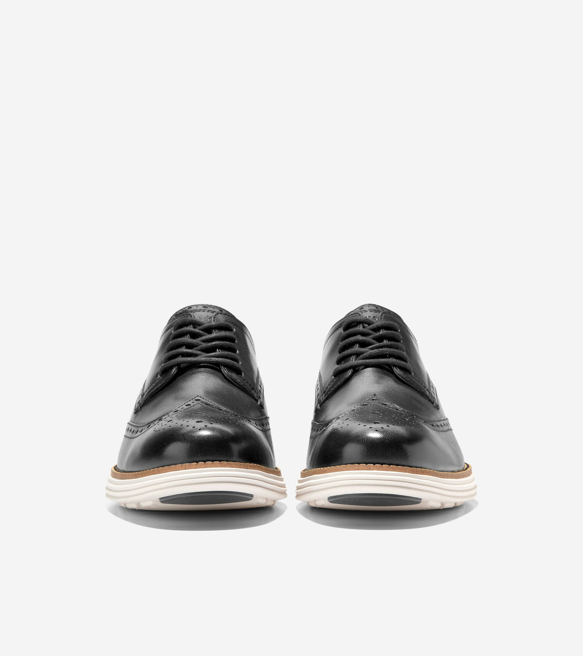 Men's ØriginalGrand Remastered Wingtip Oxfords in Black | Cole Haan