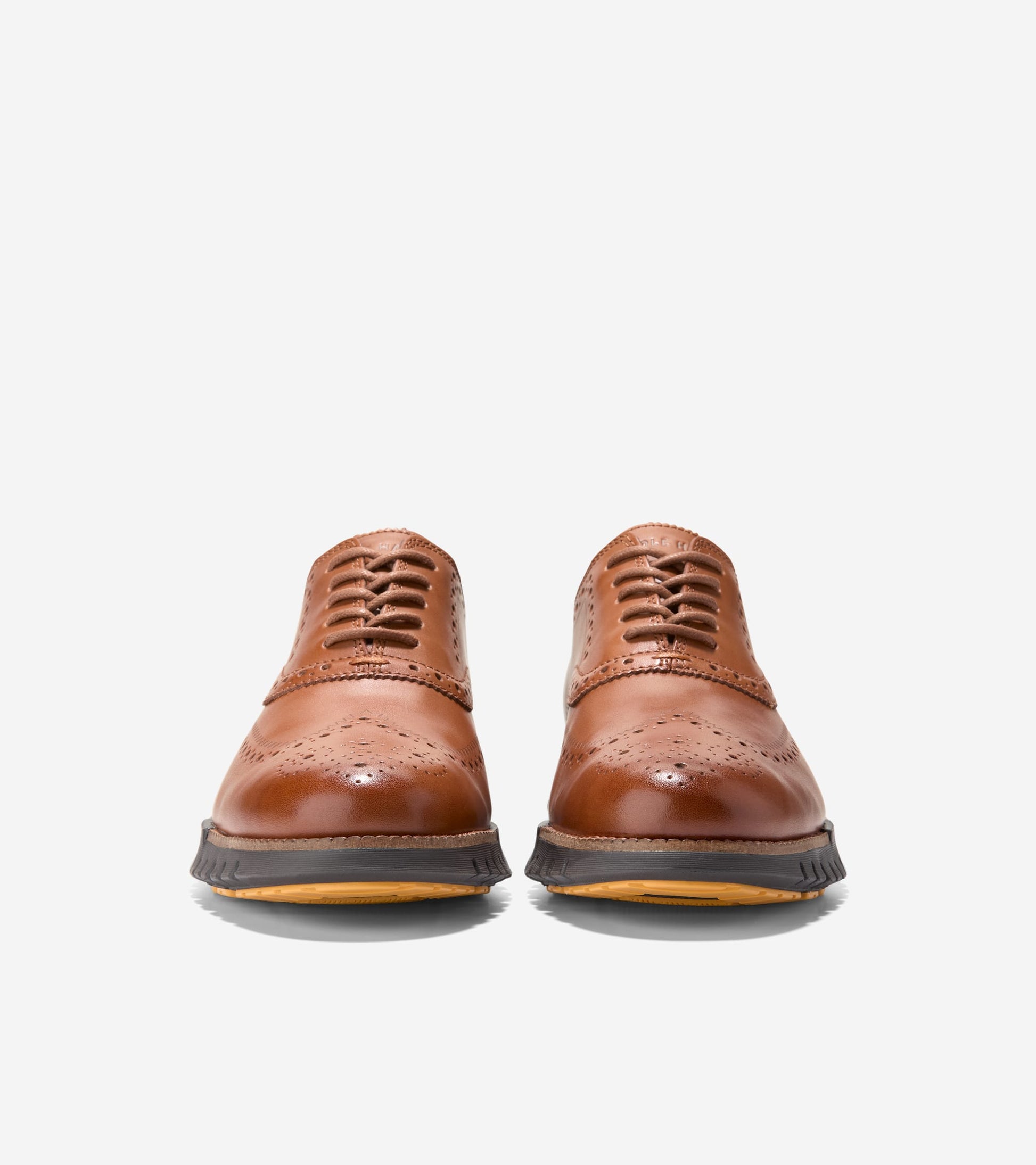 Men's ZERØGRAND Remastered Wingtip Oxfords in Brown | Cole Haan