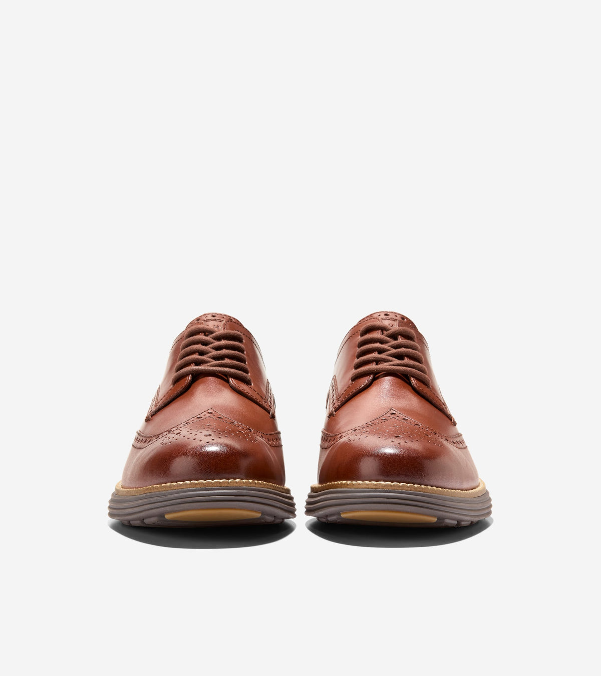 Men's ØriginalGrand Remastered Wingtip Oxfords in Brown | Cole Haan