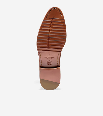Men's Washington Grand Laser Wingtip Oxfords in Brown | Cole Haan
