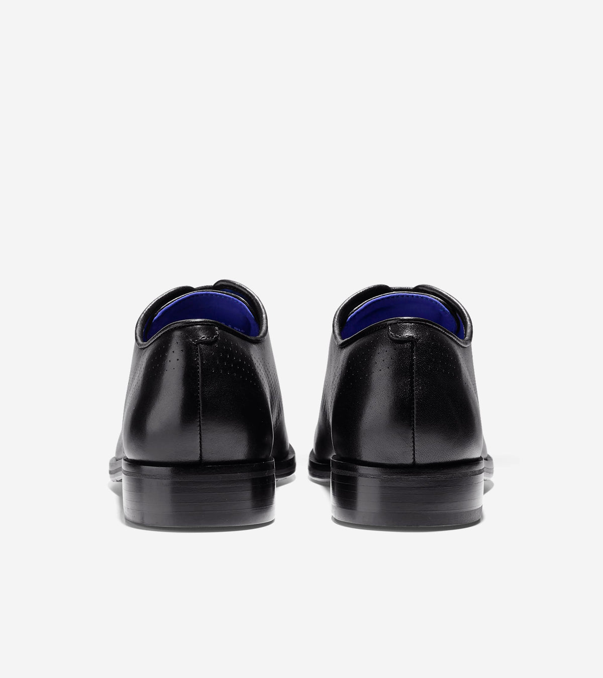 Men's Washington Grand Laser Wingtip Oxfords in Black | Cole Haan