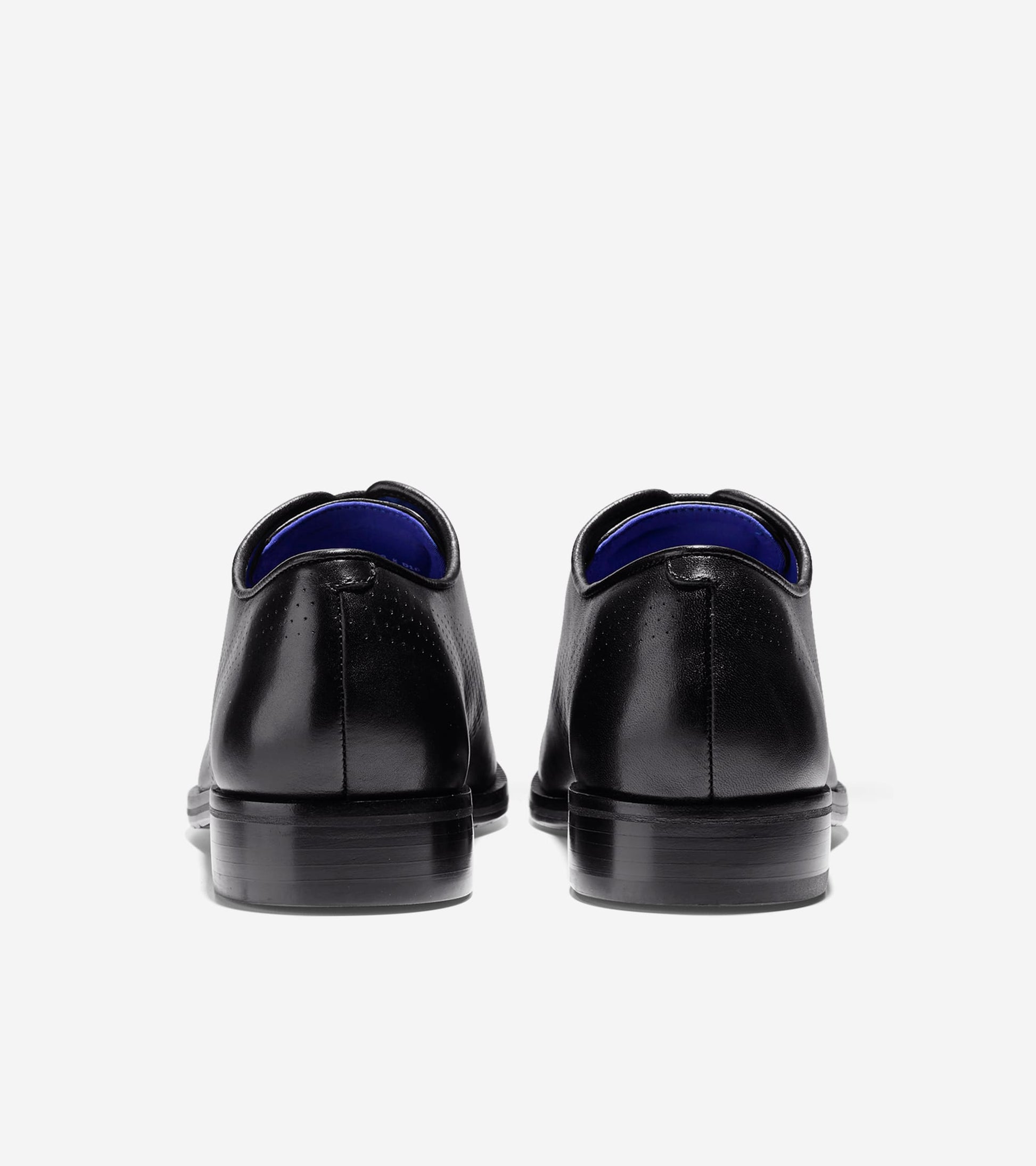 Men's Washington Grand Laser Wingtip Oxfords in Black | Cole Haan