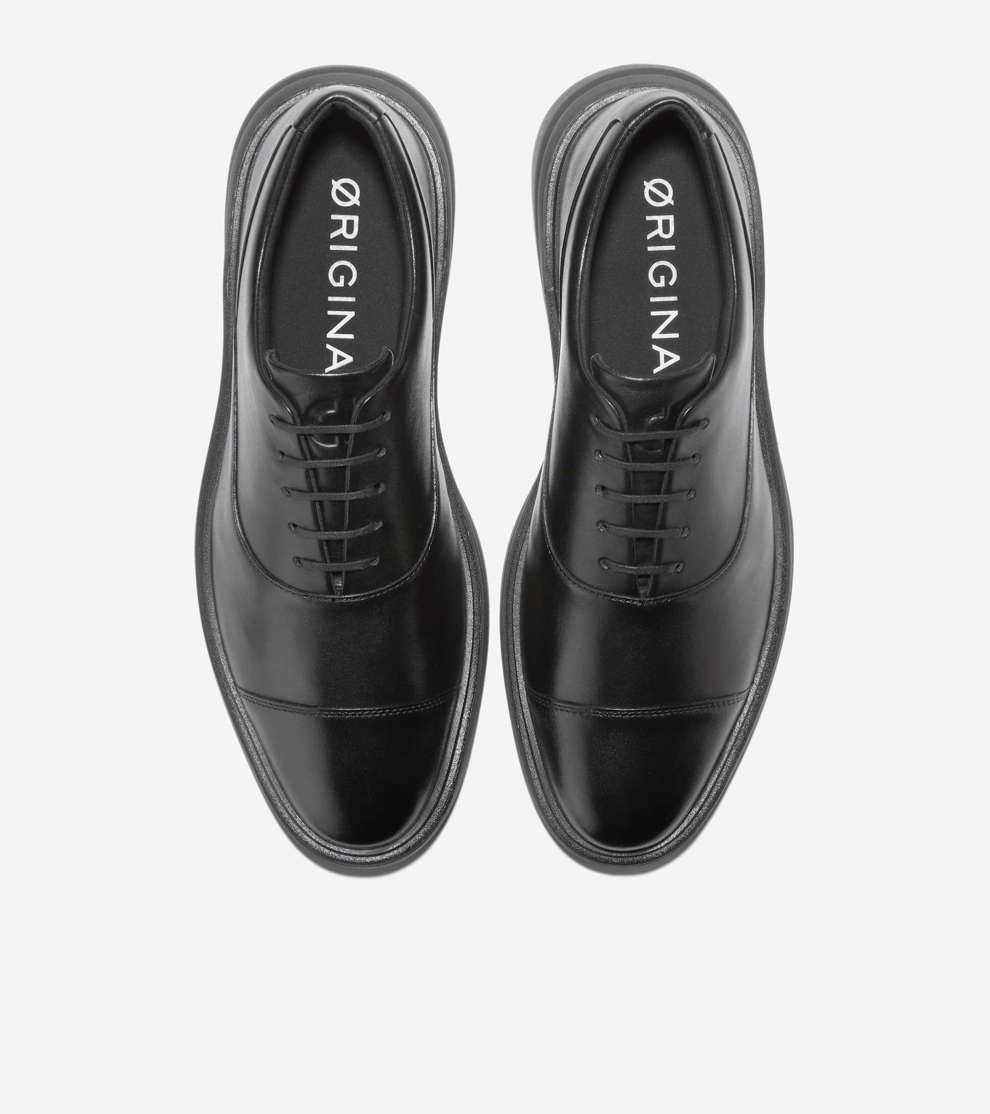 Men's ØriginalGrand CitySpectre Cap Toe Oxfords in Black | Cole Haan
