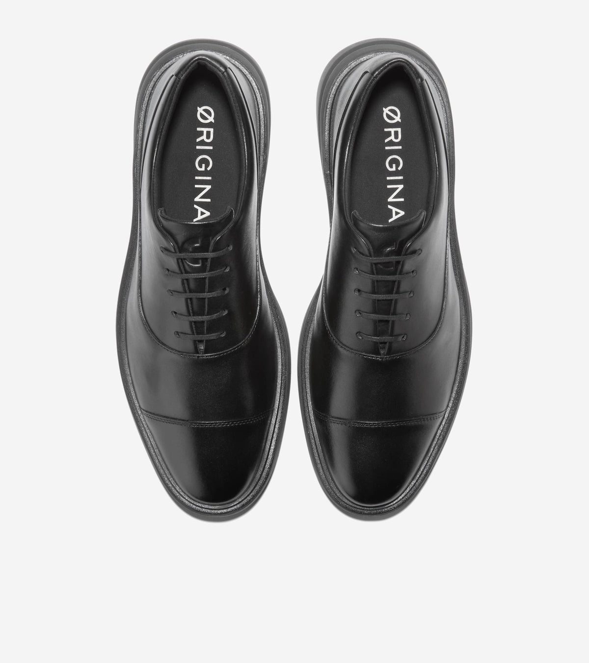 Men's ØriginalGrand CitySpectre Cap Toe Oxfords in Black | Cole Haan