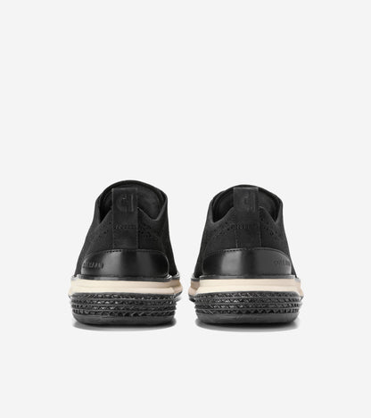 Men's ØriginalGrand Energyweave Stitchlite™ Wingtip Oxfords in Black | Cole Haan