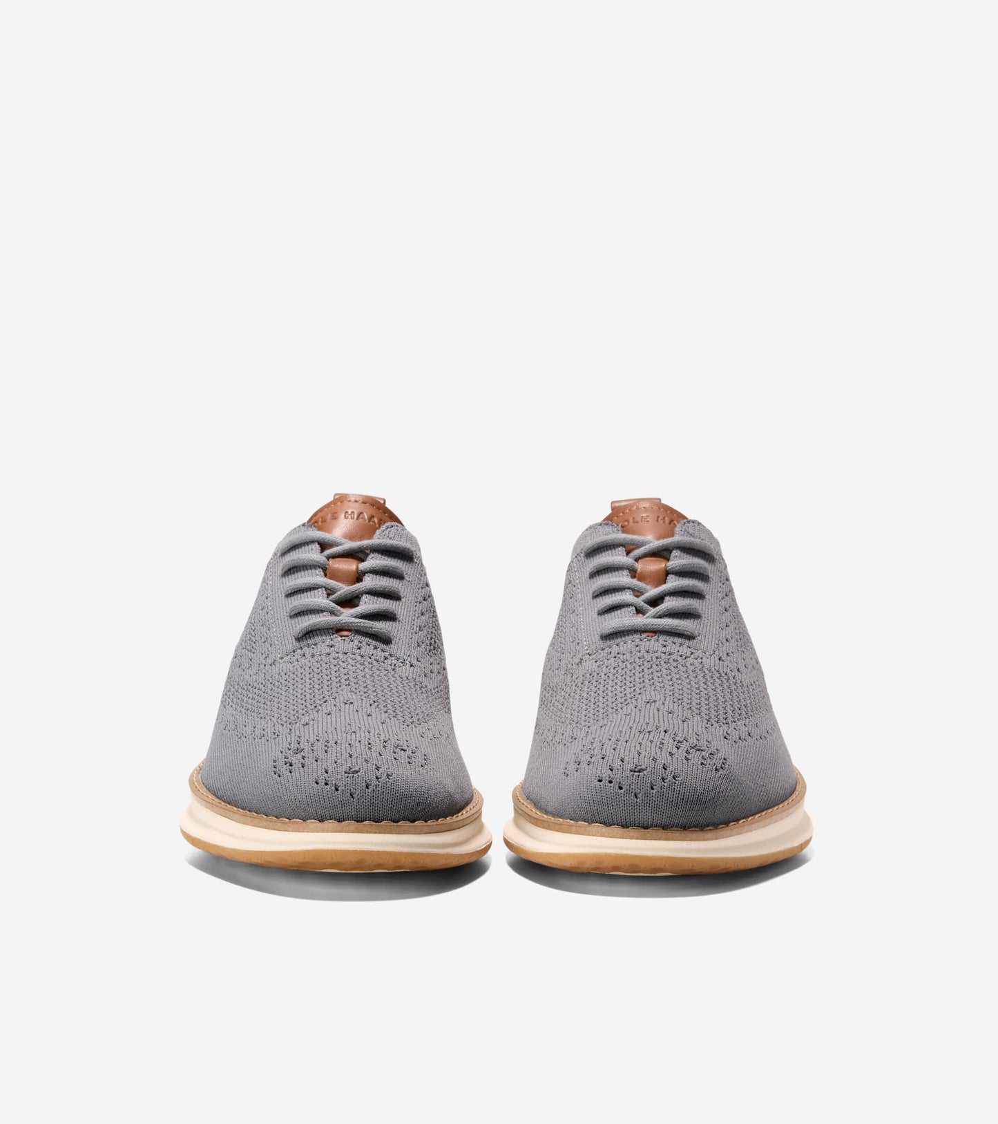 Men's ØriginalGrand Energyweave Stitchlite™ Wingtip Oxfords in Grey | Cole Haan