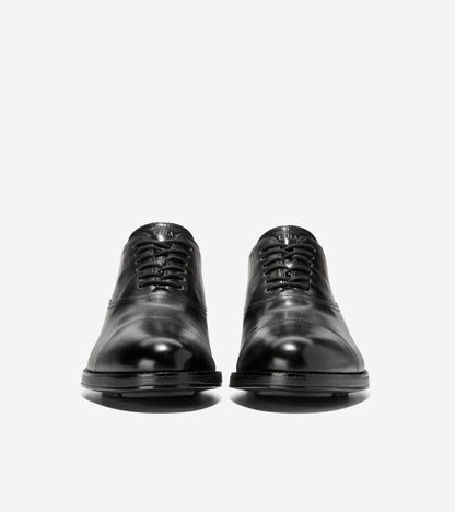Men's Ledley Grand Cap Toe Oxfords in Black | Cole Haan