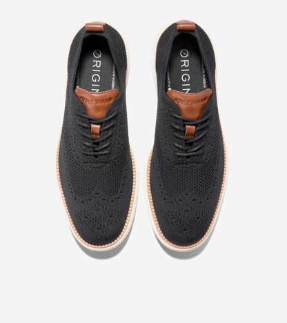 Men's ØriginalGrand Remastered Stitchlite™ Oxfords in Black | Cole Haan