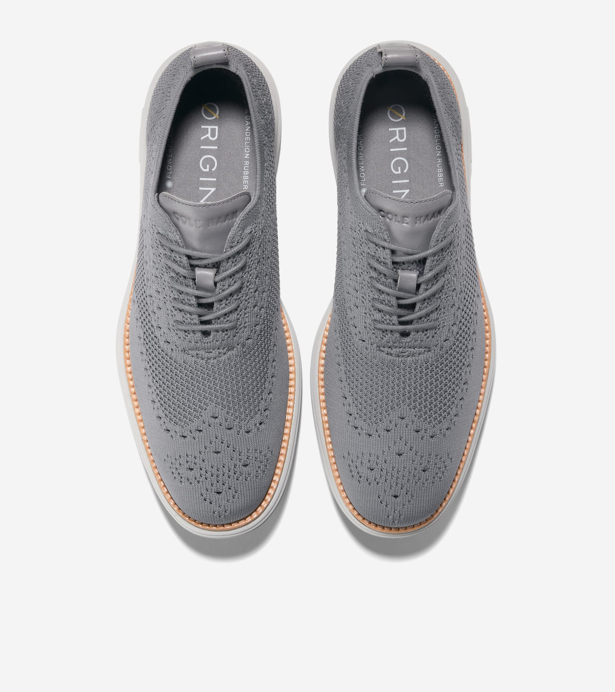 Men's ØriginalGrand Remastered Stitchlite™ Oxfords in Grey | Cole Haan