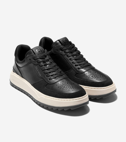 Men's GrandPrø Crossover Golf Shoes in Black | Cole Haan