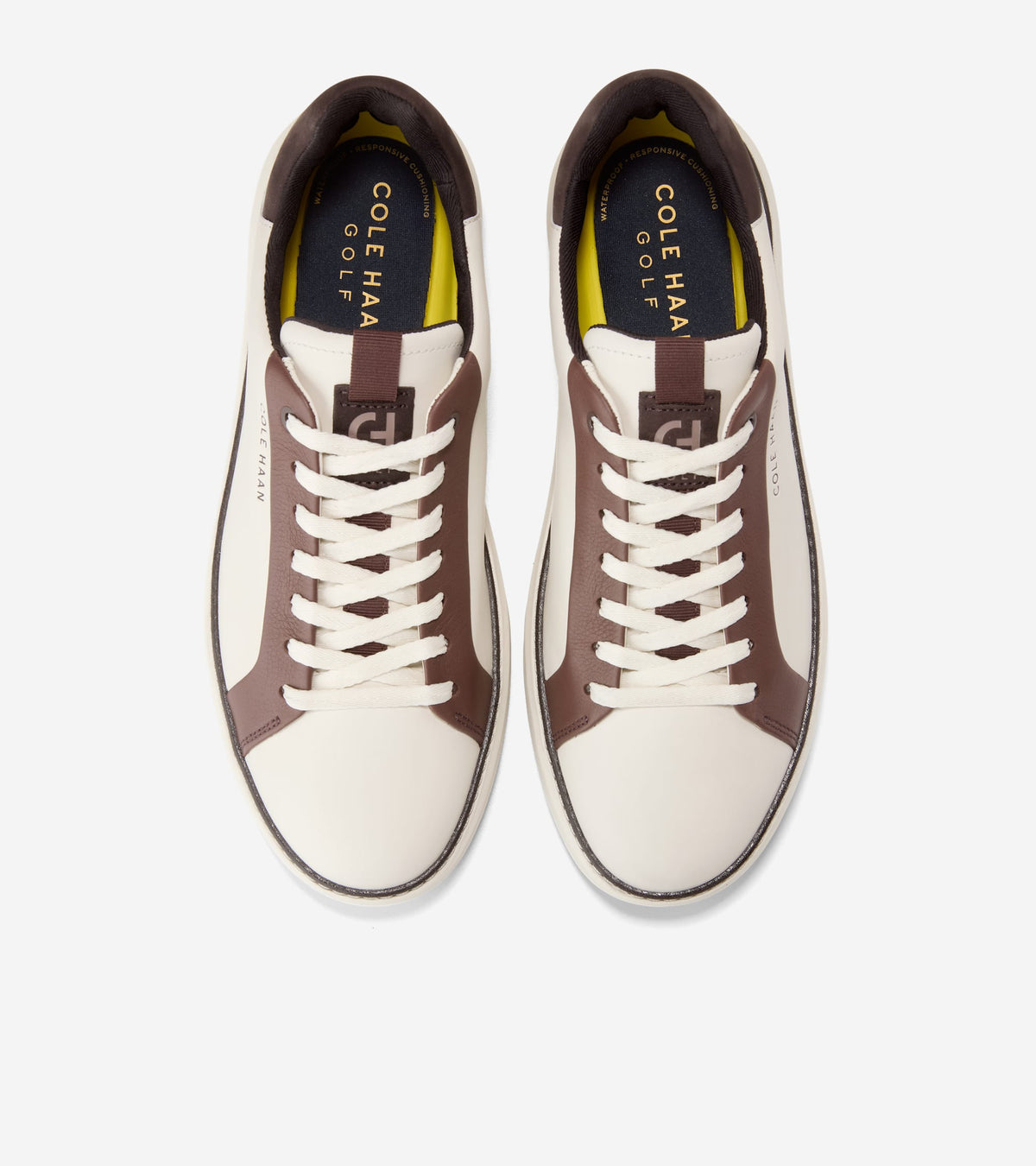 Men's GrandPrø Topspin Golf Shoes in White | Cole Haan