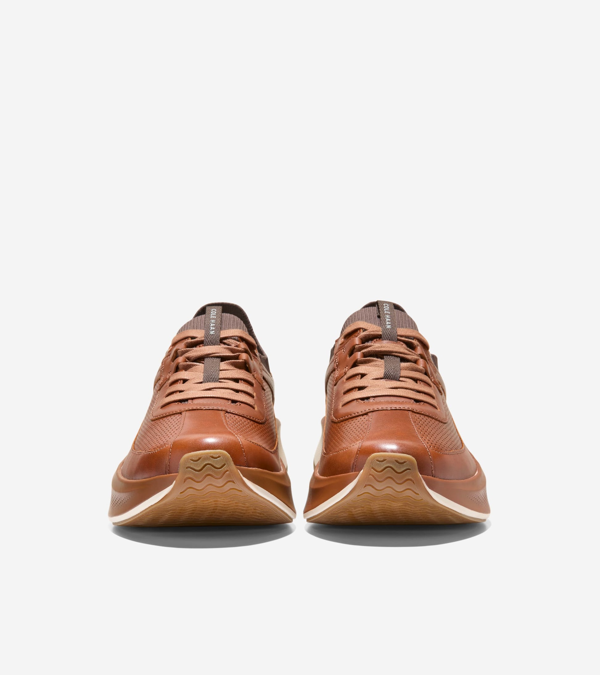 Men's GrandPrø All-Day Leather Running Shoes in Brown | Cole Haan