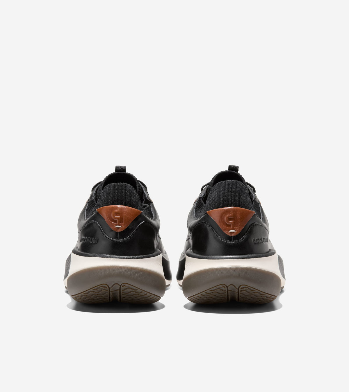 Men's GrandPrø All-Day Leather Running Shoes in Black | Cole Haan