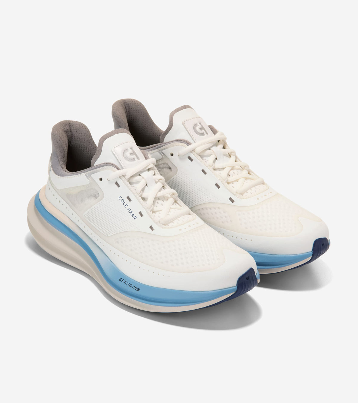 Men's ØriginalGrand Quadstar Running Sneakers in White | Cole Haan
