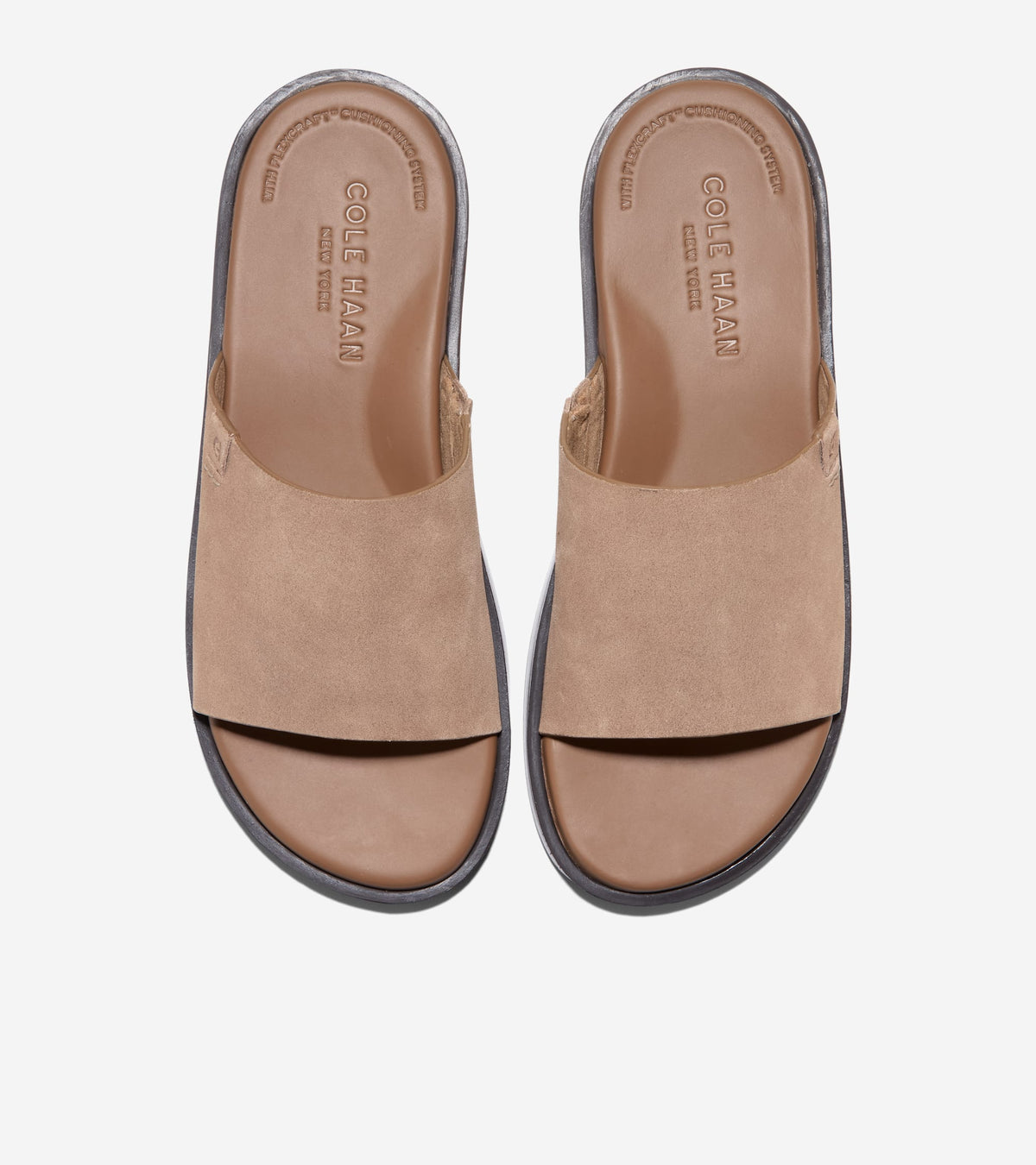 Men's Grand Neoclassic Single Strap Sandals in Beige | Cole Haan