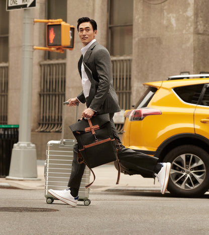 Men's Judson Brushed Twill Backpack in Black | Cole Haan