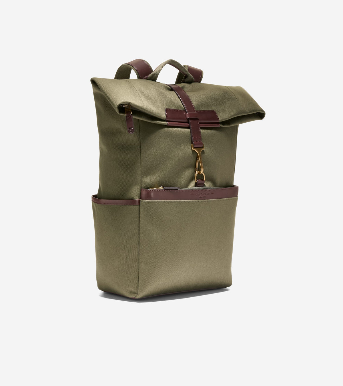 Men's Judson Brushed Twill Backpack in Green | Cole Haan