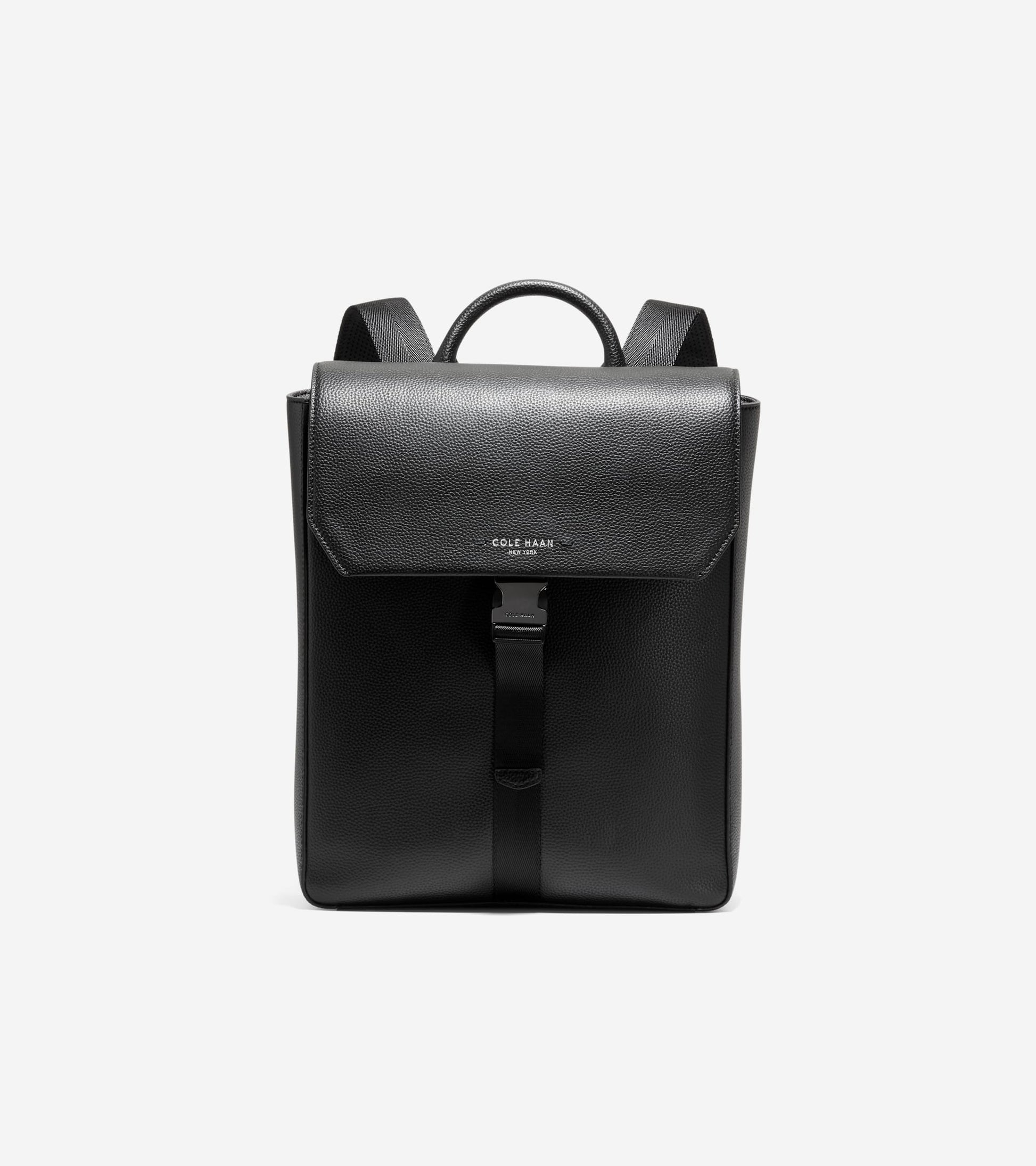 Men's Belmont Slim Backpack in Black | Cole Haan
