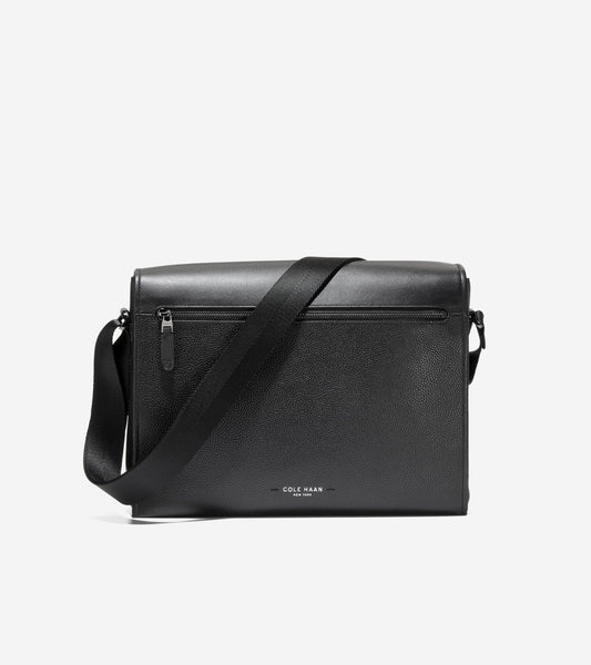 Men's Damon Messenger Bag in Black | Cole Haan