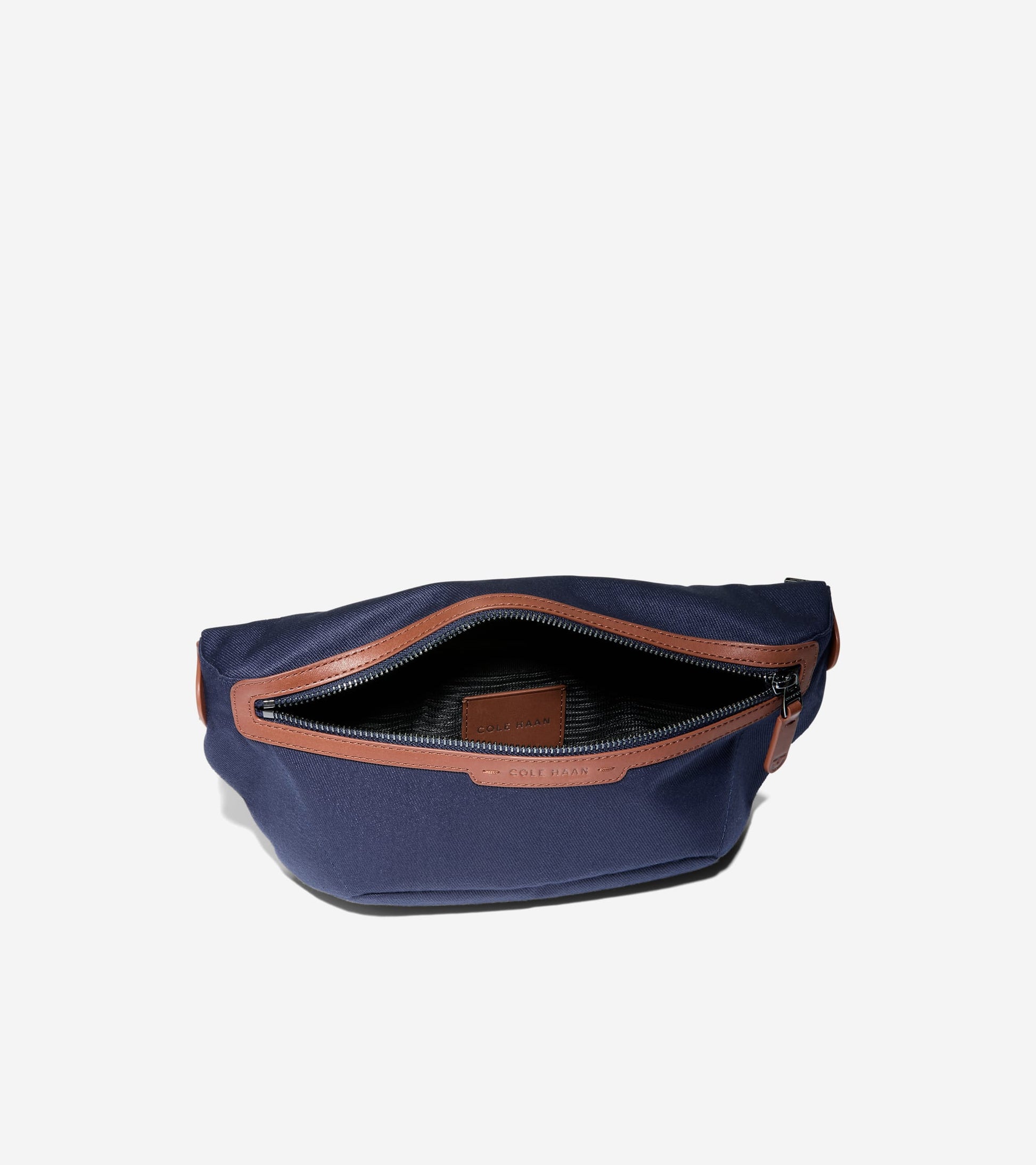 Men's Judson Brushed Twill Crossbody Bag in Blue | Cole Haan