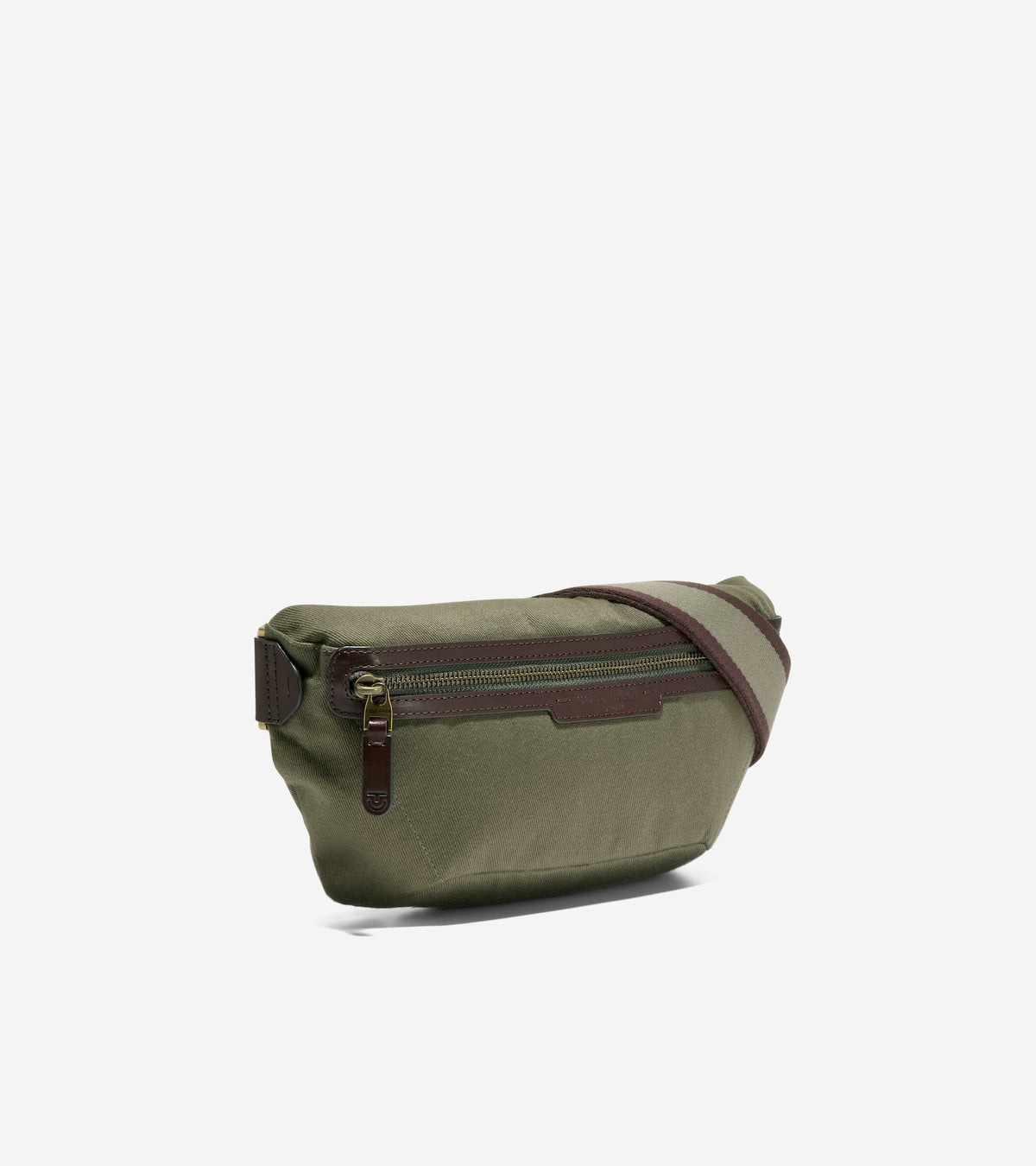 Men's Judson Brushed Twill Crossbody Bag in Green | Cole Haan