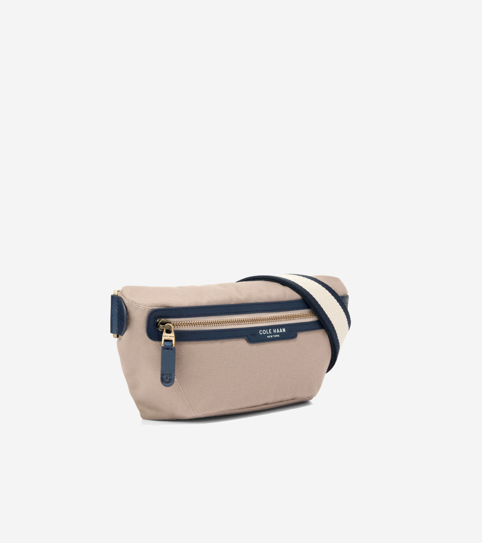Men's Judson Brushed Twill Crossbody Bag in Beige | Cole Haan