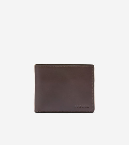 Men's Leather Slimfold Wallet in Brown | Cole Haan
