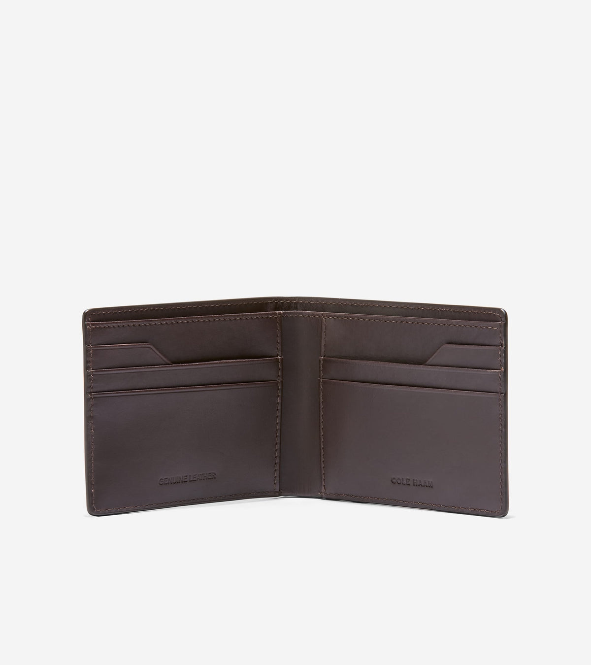 Men's Leather Slimfold Wallet in Brown | Cole Haan