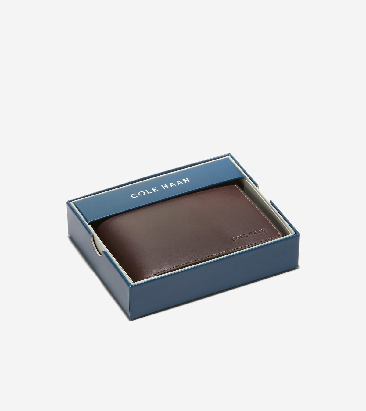 Men's Leather Slimfold Wallet in Brown | Cole Haan