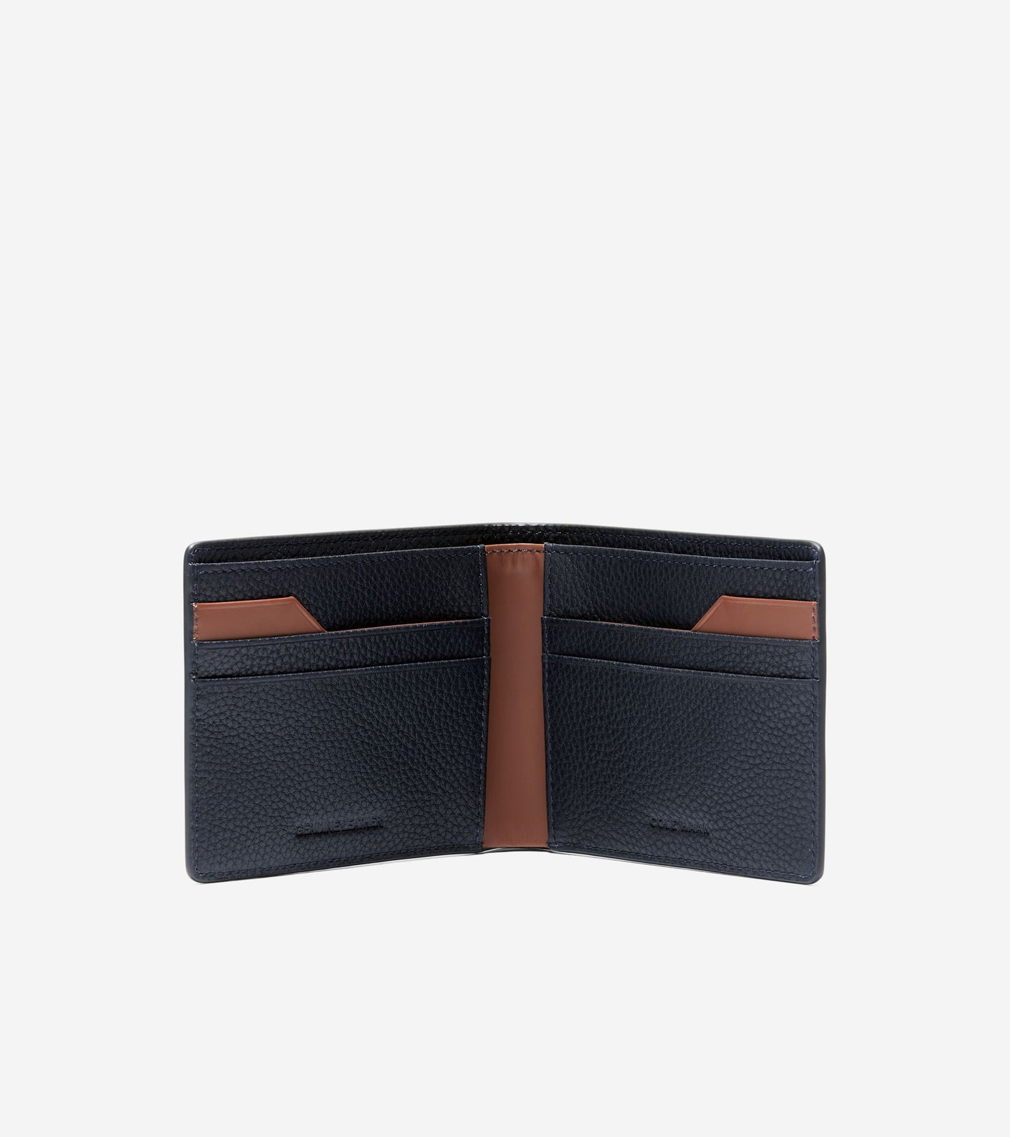 Men's Triboro Leather Wallet in Blue | Cole Haan