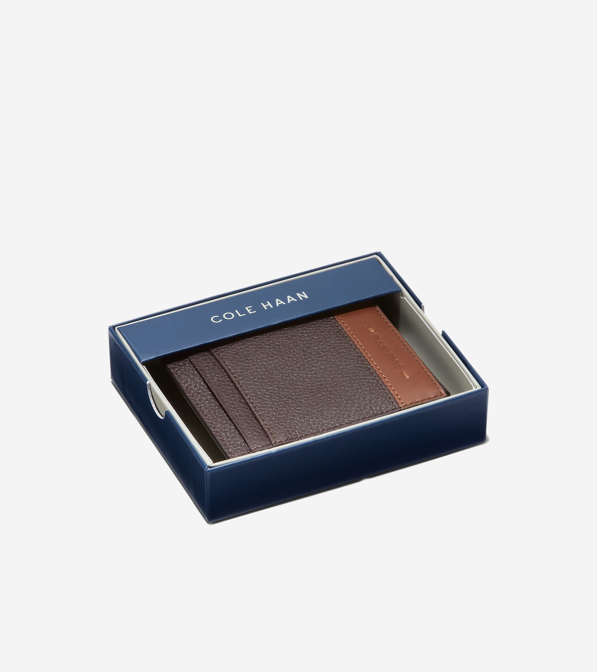 Men's Triboro Card Case in Brown | Cole Haan
