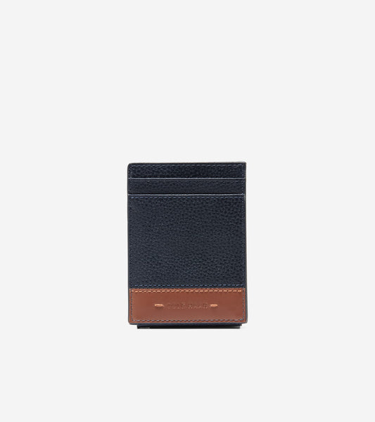 Men's Triboro Card Case in Blue | Cole Haan