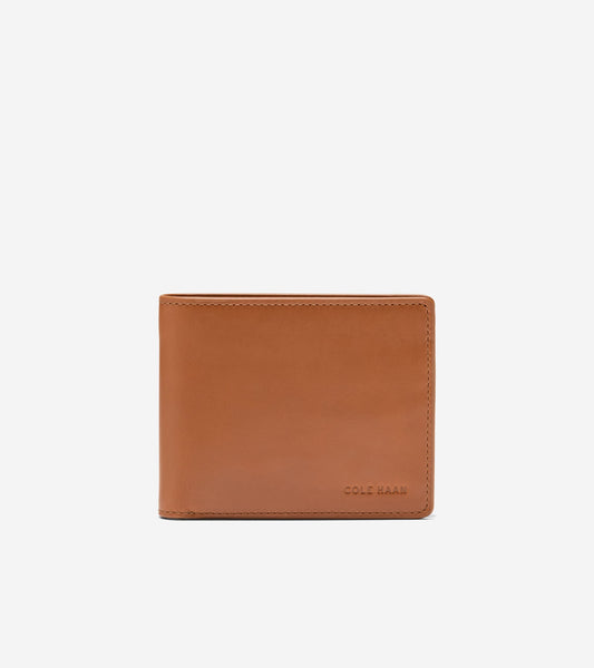Men's Leather Slimfold Wallet in Brown | Cole Haan