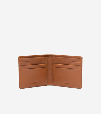 Men's Leather Slimfold Wallet in Brown | Cole Haan