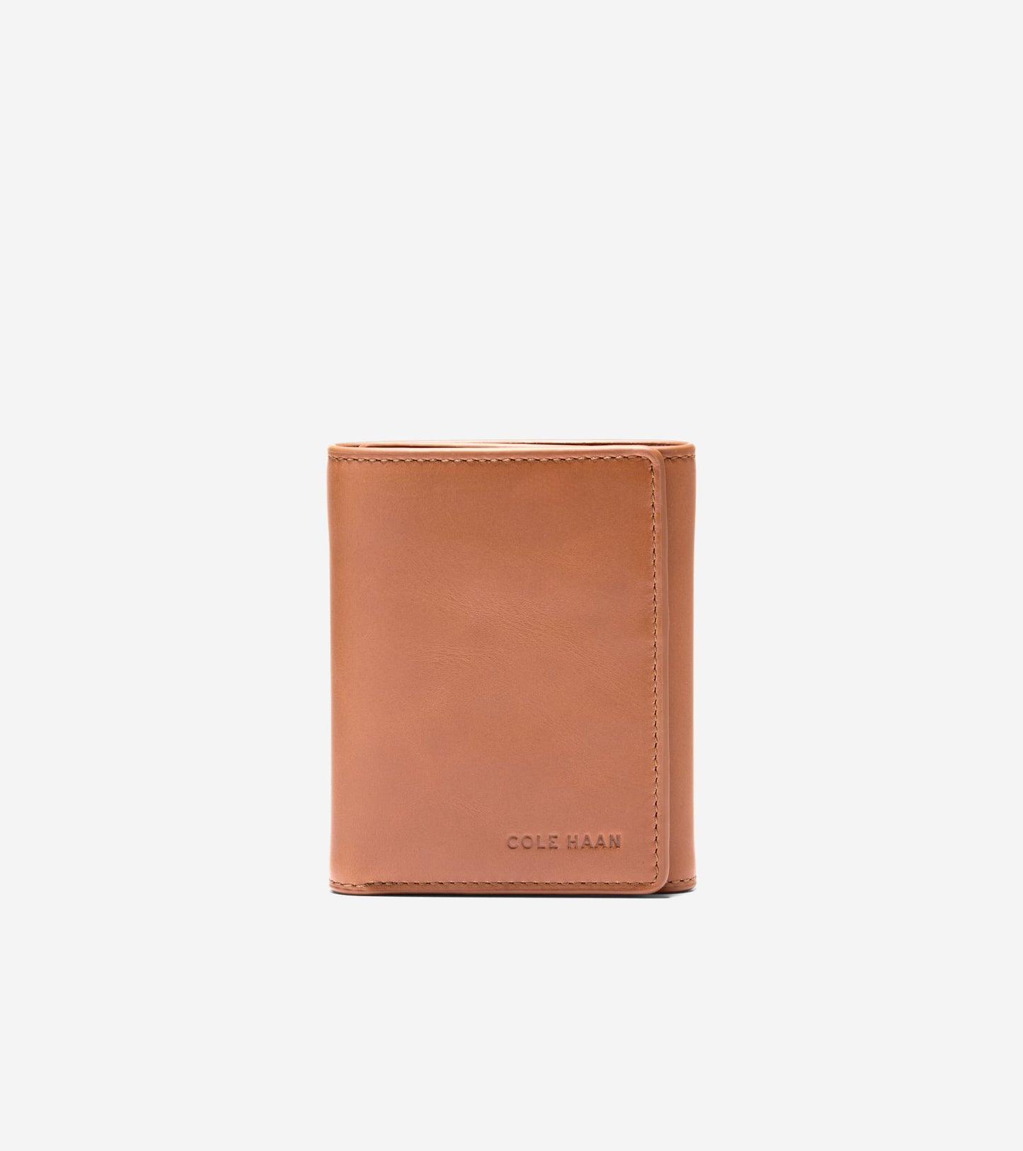 Men's Leather Trifold Wallet in Brown | Cole Haan