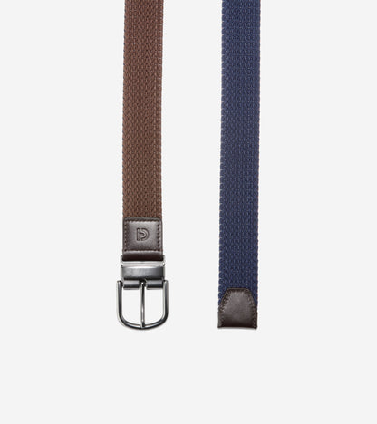 Men's 35MM Reversible Stretch Belt in Brown | Cole Haan