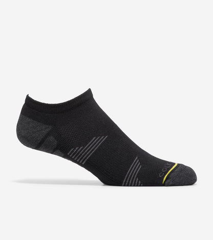 Men's ZERØGRAND Performance No-Show Socks in Black | Cole Haan