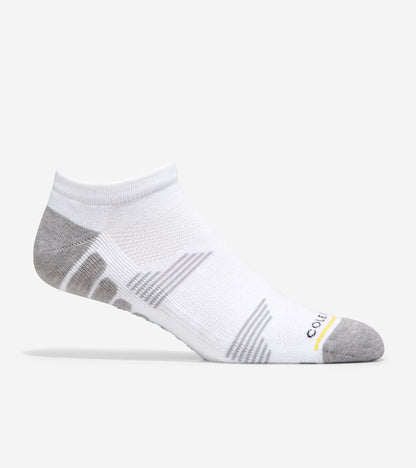 Men's ZERØGRAND Performance No-Show Socks in White | Cole Haan