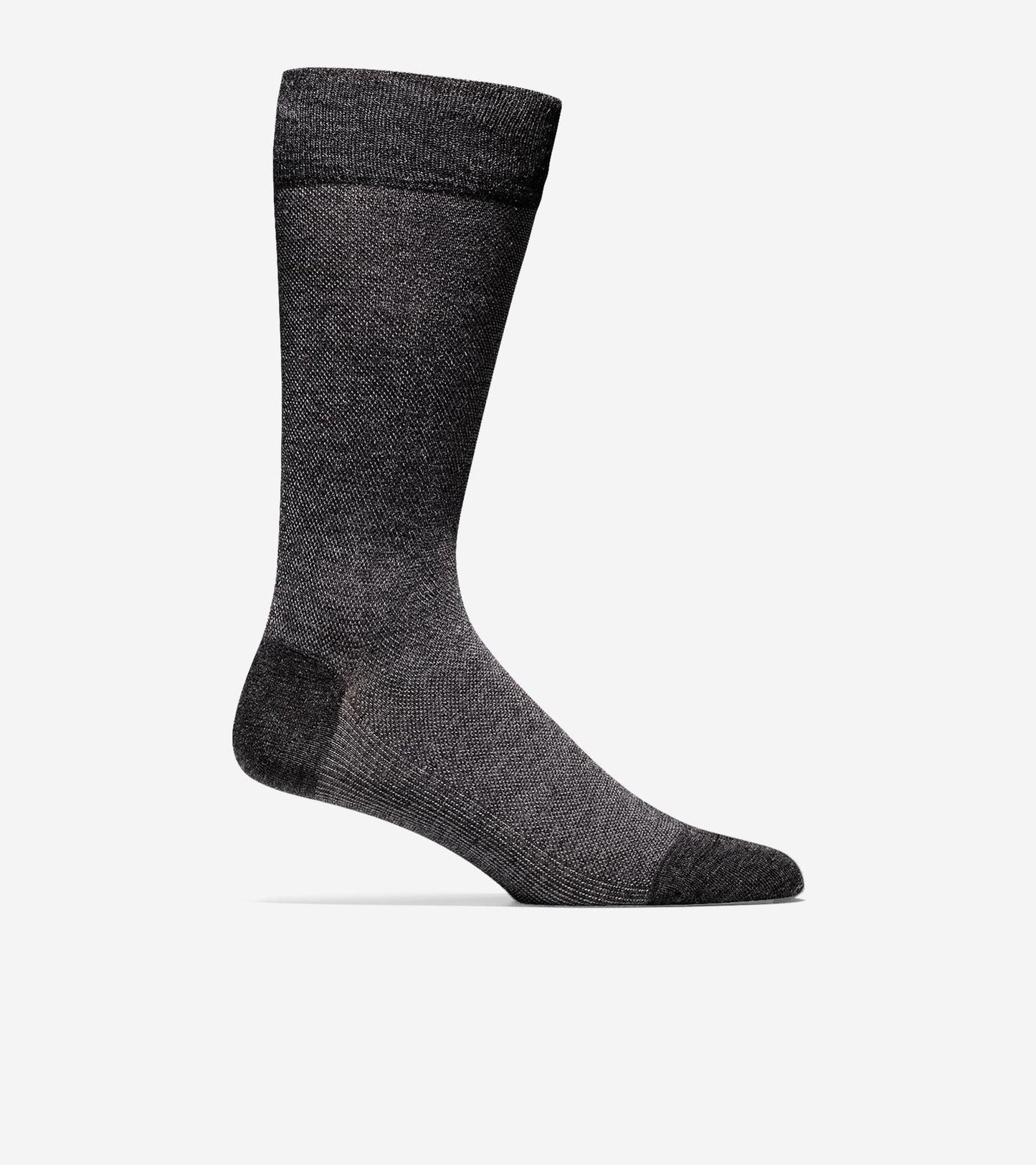 Men's Pique Textured Crew Socks in Grey | Cole Haan