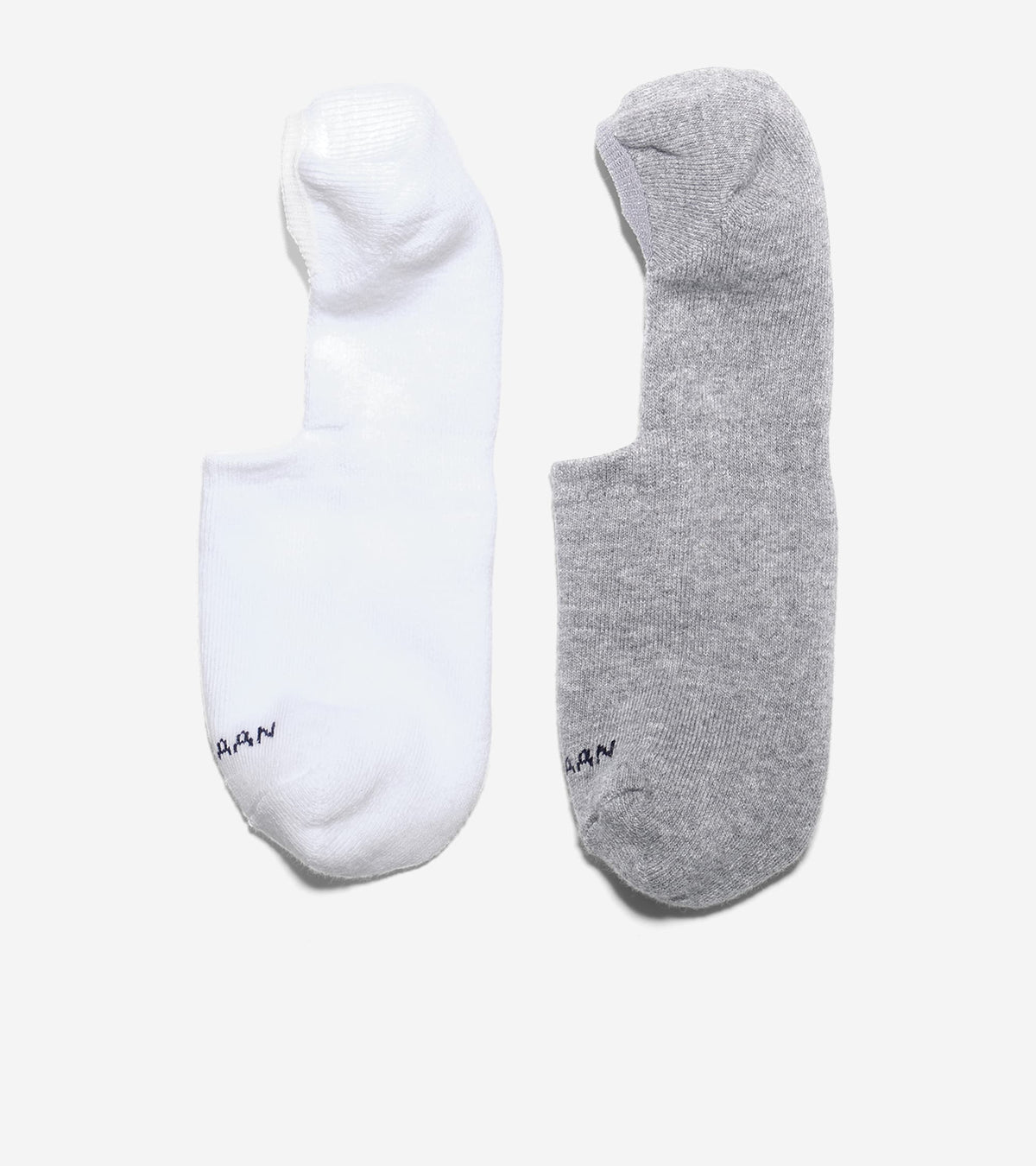 Men's Casual Cushion Sock Liner – 2 Pack in White, grey | Cole Haan