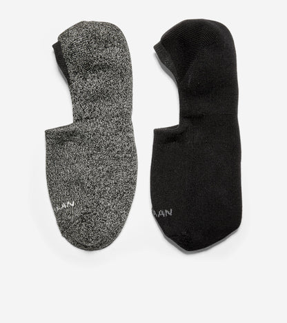 Men's Casual Cushion Sock Liner – 2 Pack in Black | Cole Haan